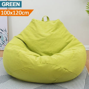 Large Bean Bag Cover Indoor Outdoor Lazy lounger for Adult Kids New HQ