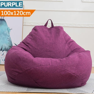 Large Bean Bag Cover Indoor Outdoor Lazy lounger for Adult Kids New HQ