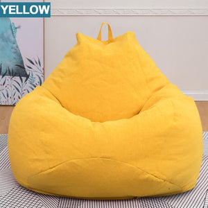 Large Bean Bag Cover Indoor Outdoor Lazy lounger for Adult Kids New HQ