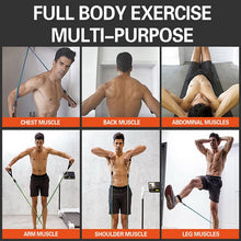 Resistance Bands 17 Piece Set Home Workout New HQ  🔥35 % OFF Fast Shipping 4-7 days🔥Today Only