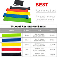 Resistance Bands 17 Piece Set Home Workout New HQ  🔥35 % OFF Fast Shipping 4-7 days🔥Today Only