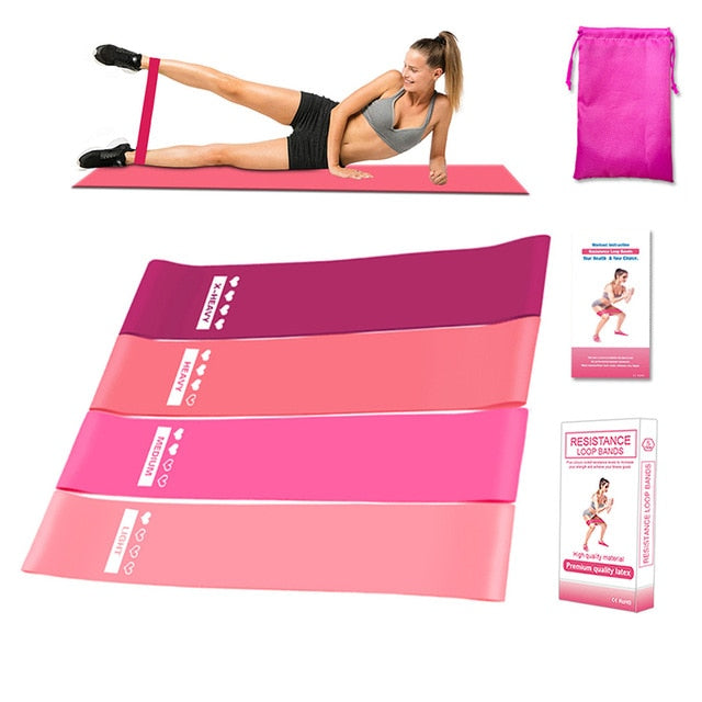 Resistance Bands 17 Piece Set Home Workout New HQ  🔥35 % OFF Fast Shipping 4-7 days🔥Today Only