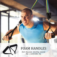 Resistance Bands 17 Piece Set Home Workout New HQ  🔥35 % OFF Fast Shipping 4-7 days🔥Today Only