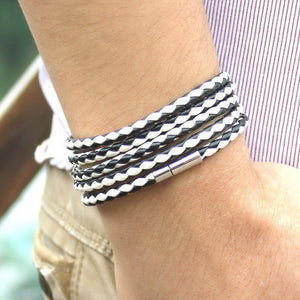 LEGEND BANGLE LEATHER FASHION BRACELET