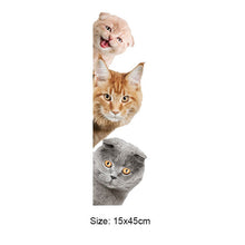 Dogs Cats 3D Wall Decal