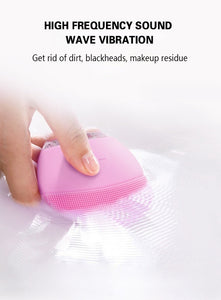 ELECTRIC FACE CLEANSING MASSAGER BRUSH