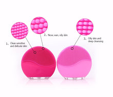 ELECTRIC FACE CLEANSING MASSAGER BRUSH